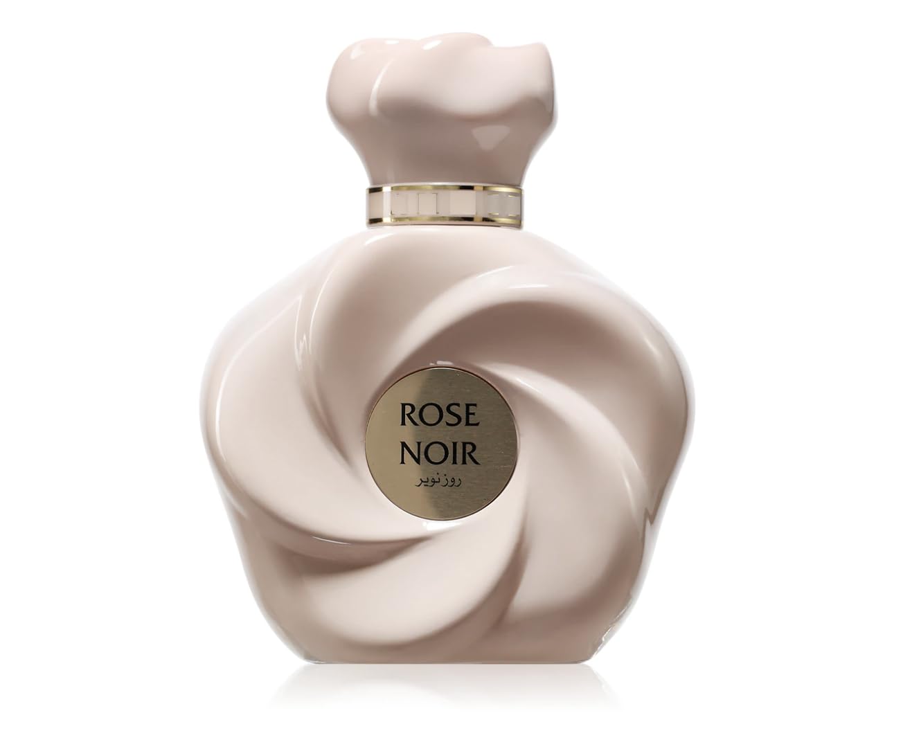Rose Noir Extrait de Parfum 75 ml, profumo arabo da donna a lunga durata, con atomizzatore ricaricabile da 5 ml, fragranza con rosa scuro, ambra e muschio, intenso ed elegante (Rose Noir)
