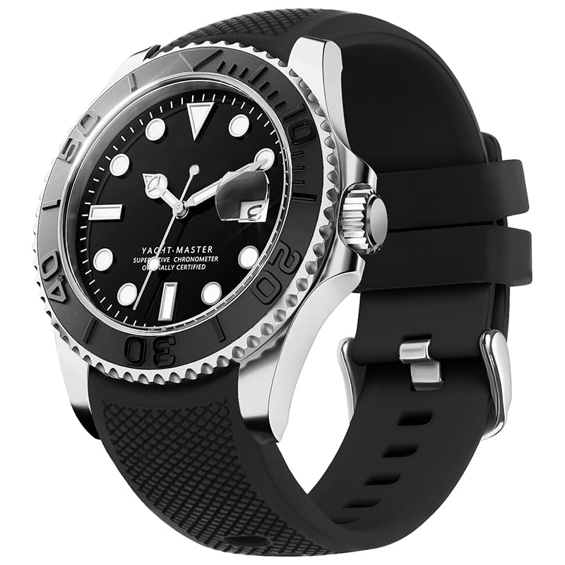 Bracelet en caoutchouc 20mm élégant pour montre connectée Watch GT4 au quotidien