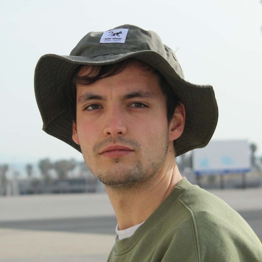Sombrero de Protección Solar con Visera Flexible Gorro para Hombre/Mujer (UPF 50+) - Boonie Hat - Surf Monkey®