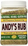 Andy's Rub, an All Natural Rub with Attitude, 21 oz.