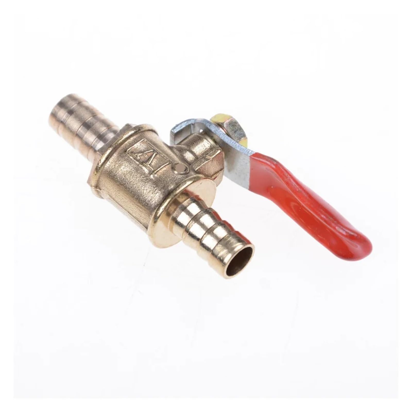 Vanne carburant 6mm en laiton pour couper l'alimentation moteur ou air comprimé