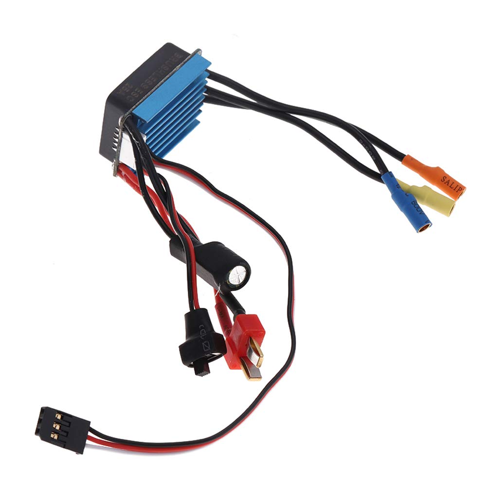 Zerodis Bezszczotkowy Silnik 7200Kv 200W Bezczujnikowy Elektryczny Regulator Prędkości do Modelu Samochodu