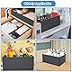 Withosent 10er Set HEMNES Doppelorganizer für Kommode, Wickeltisch, Kleiderschrank Organizer, Schubladen, Ordnungssystem für Wickelutensilien, Kinderkleidung, Socken, BH, Unterwäsche