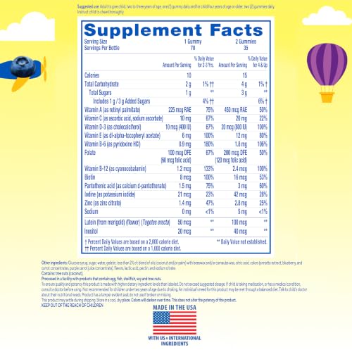 Image of Lil Critters Kids Multivitamin Gummies | 70 Count