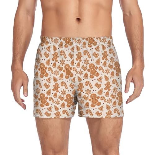 Laprad Boxer Shorts Breathable Boxer Briefs Soft Underwear with Button Fly