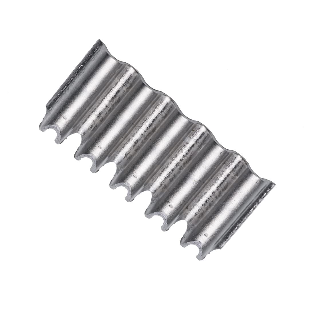 LFM- 25mm x 6mm Corrugated Saw Edge Fastners Wiggle Nails Timber Connectors Fix 6MM (Pack of 1 kg)