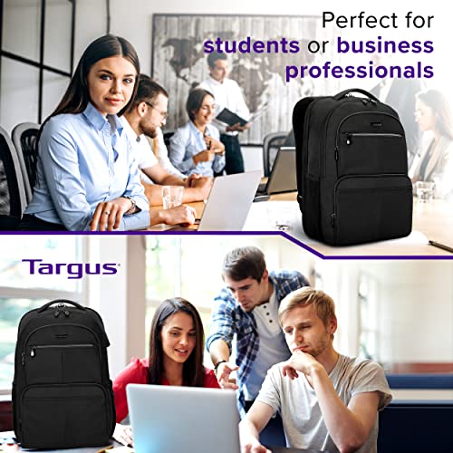 Targus Classic Commuter Large School Backpack For Laptops Up To 15.6-Inches, Lightweight Backpack For Women And Men, Laptop Backpack With 27L Capacity, Business Backpack, Black (Tbb627Gl) #TOP5