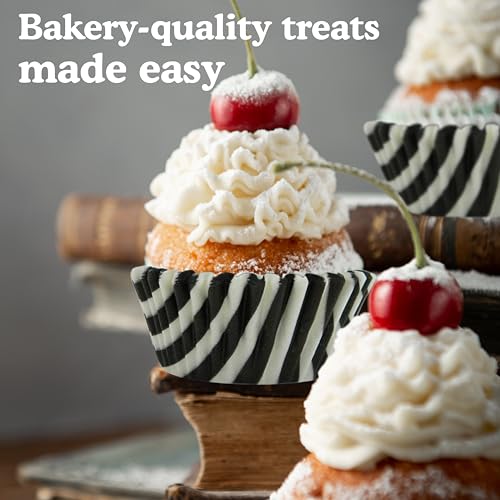 Cápsulas de repostería Regency Wraps a rayas, tamaño estándar, 40 unidades 6