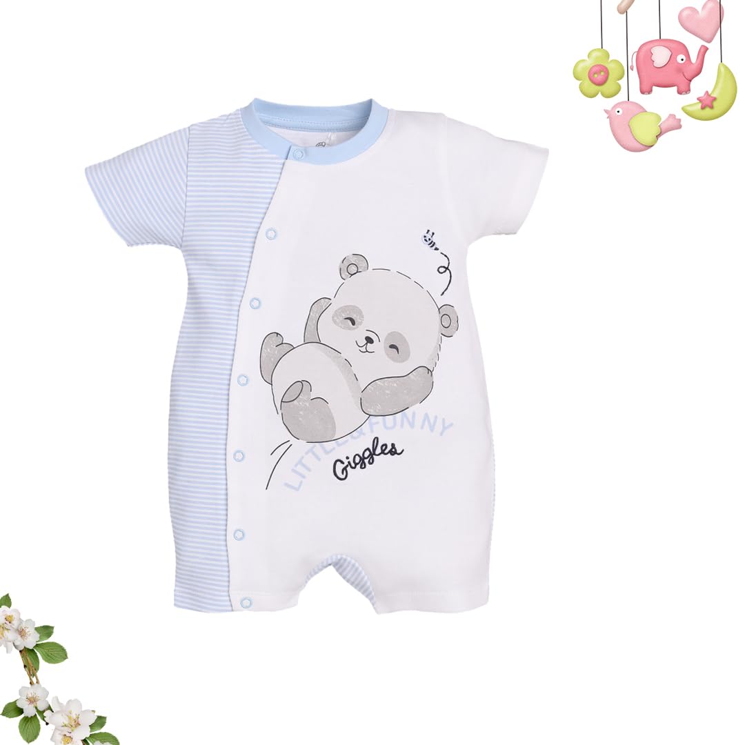 BABY GO Baby Boys HALFSLEEVE ROMPER