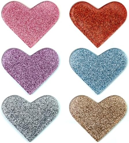 SinChic Leather Heart Bookmarks,6 PCS Cute Corner Page Book Marks Portable Corner Page Book Marks Handmade Bookmark Leather Corner Page Book Marks For Women Kids For Book Lovers