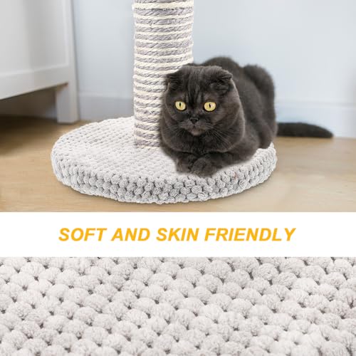 Rascador para gato forma elefante torre colgable gris miniatura 5