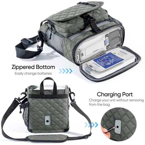 Image of BAGSFY Lightweight Shoulder Carry Bag for Inogen One G5 & Rove 6 - Portable Oxygen Concentrator Tote for Travel