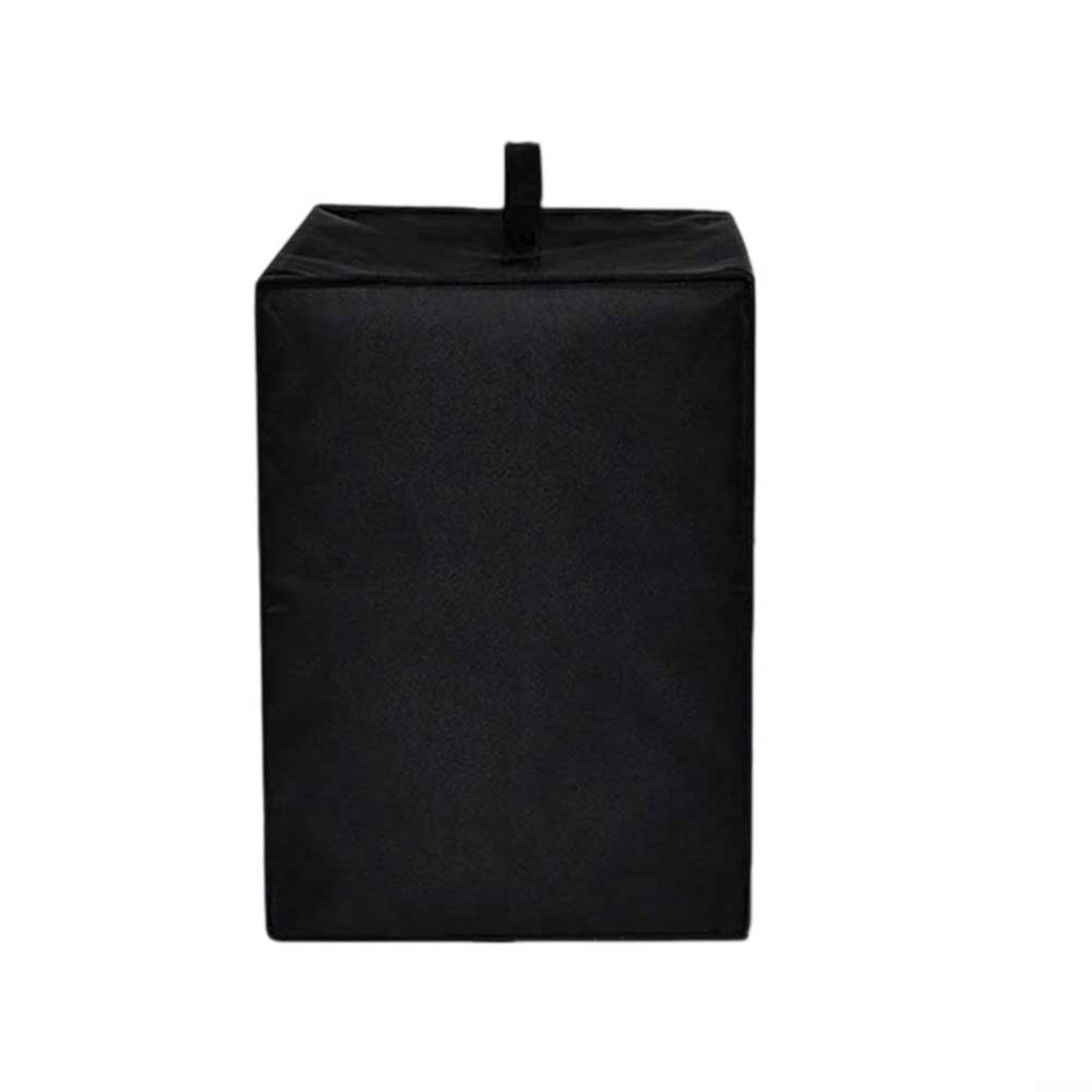 Cubierta para cafetera 600D impermeable y resistente a los arañazos, funda antipolvo con asa para cocina, lavable, negro (34 x 14 x 31 cm)