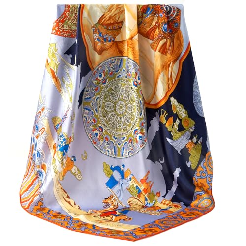 100% Silk Scarf 43