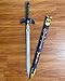 43'' Master Sword Metal Replica Sword Suitable for Cosplay Prop Lovers Collection，Not Sharp