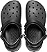 Crocs Unisex Classic Hiker Clogs, Black/Black, 11 Men/13 Women