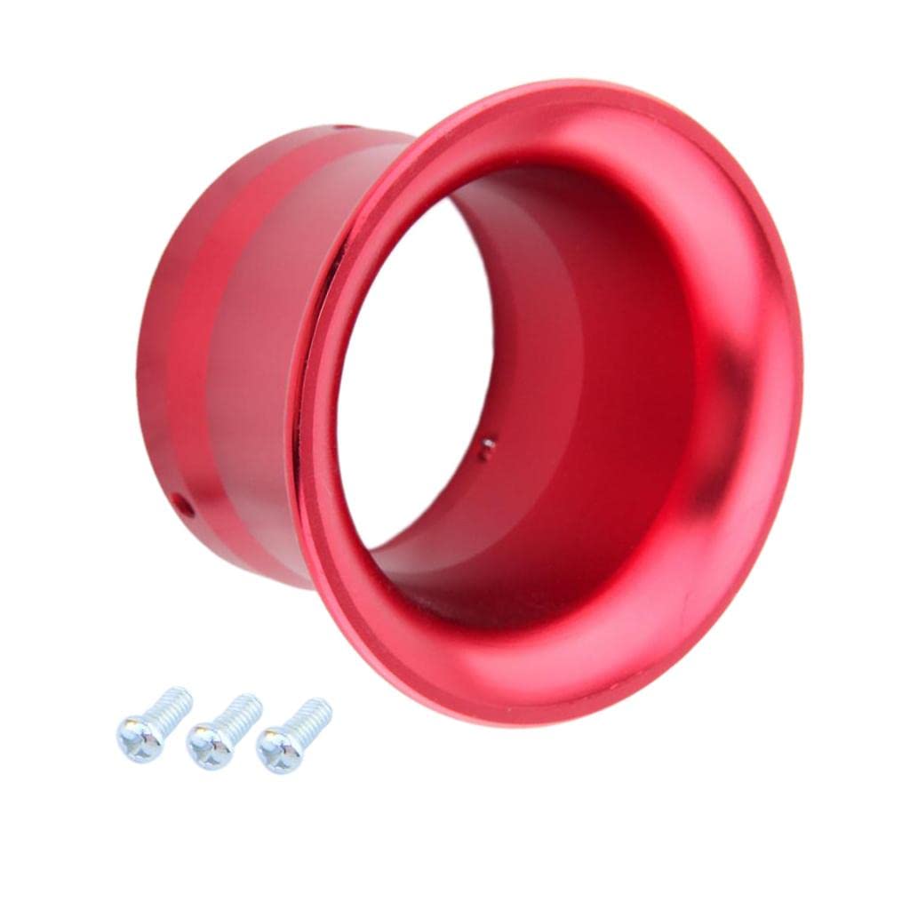 Kit de 4 Trompetas de Admisión de Aire con Embudo para Carburador. Apilamiento Que Promueve La Ventilación. Diseñado para Carreras.
