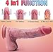 Remote Control Realistic Adult for Women Today Silent Thrusting Stimulation with Strong Suction Cup for Hands Free Play Electric Machine Tool for Women Pleasure 9 Powerful Modes