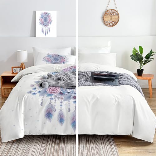 Parure de lit 200x200 avec fermeture éclair anti-glisse - 7