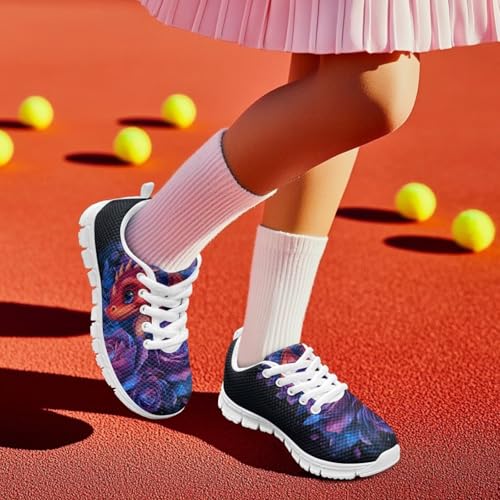 Forchrinse Kids Running Shoes for Boys Girls School Sneakers Breathable Mesh Athletic Shoes for Tennis Walking US 10.5-43
