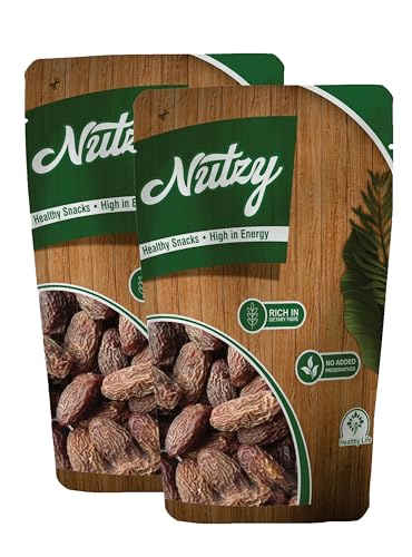 Image of Nutzy Premium Dates (Dry red Dates / Lal Chuara, 400g)