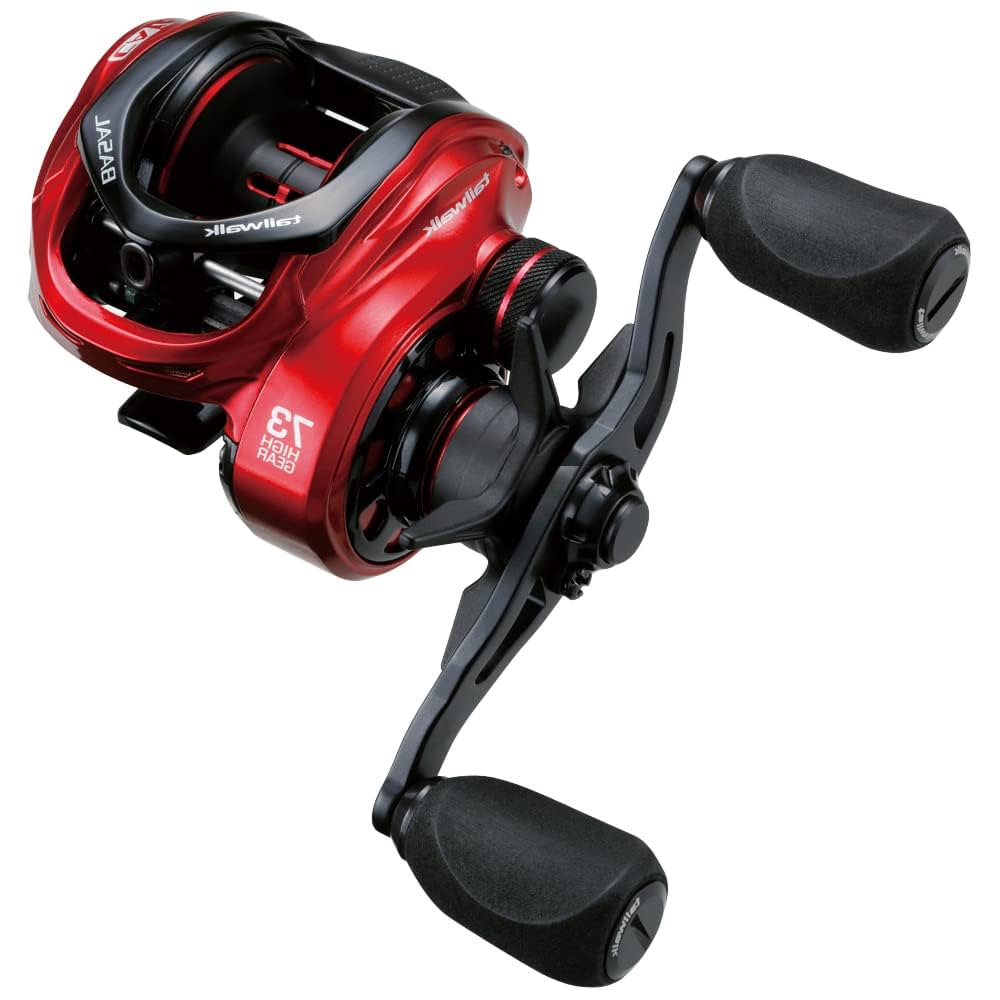 ワイドバサール VT81R リール レッド Amazon | テイルウォーク(Tailwalk) リール バサル CA73L