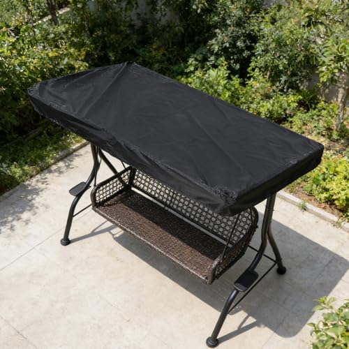 Cubierta para columpio de jardín resistente a rayos UV y protector de hamaca exterior 6