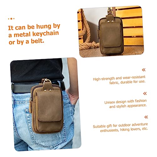 Étui pour téléphone portable étanche avec pochette de ceinture et porte-clés intégré