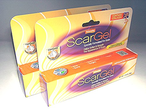 SCAR GEL by Natureplex Helps Soften & Sooth Scars... 1.25 oz. (2 Pack).. scargel Astop by Natureplex