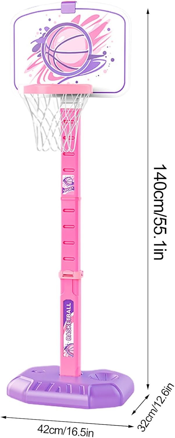 Genérico Basketball Hoop for Kids, Basketball Hoop for Toddlers Indoor | Outdoor Sport Toy Play,Outdoor Sports Toys Ball Game for Living Room in