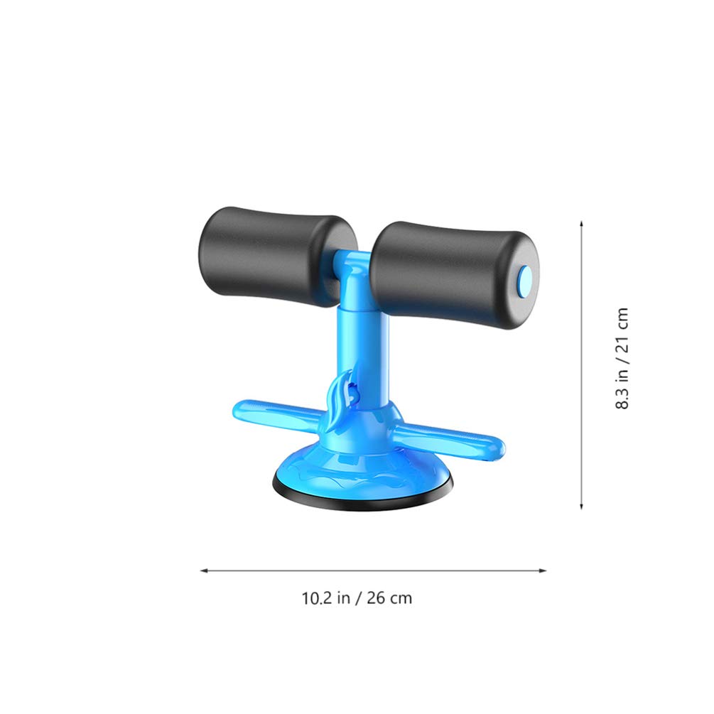 BESPORTBLE Sit-ups Assistant Device with Suction Cup Floor Portable and Adjustable Sit Ups Foot Holder for Home Exercise and Workouts