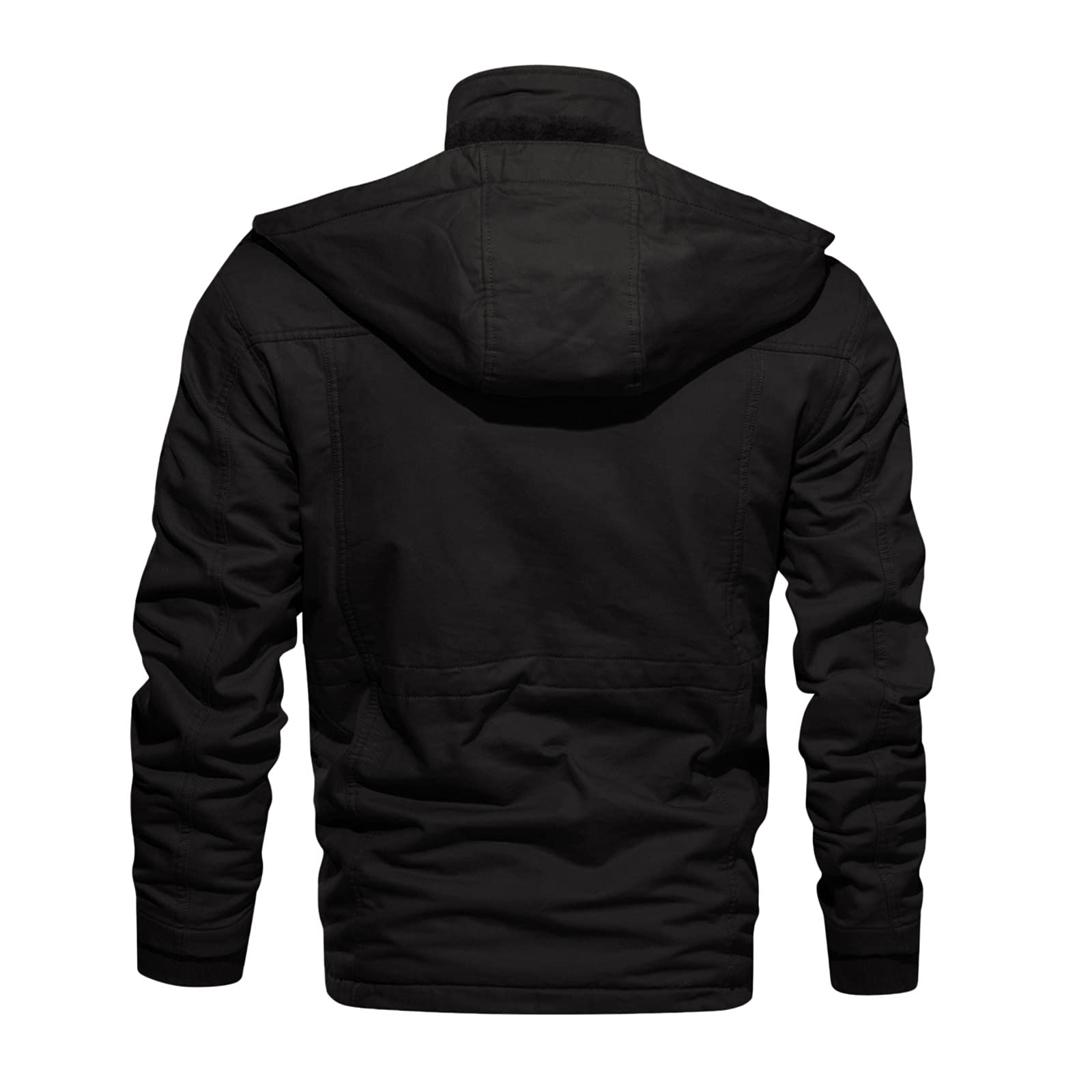 Manteau Hiver Homme - Chic Classique Parka Confortable Grande Taille Blouson Mi Saison Outdoor Hiver Manteau Thermique Chaud Doudoune