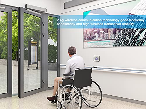 Olide Dsw120 Swing Door Opener/Closer Residential/Commercial,Automatic Residential/Commercial Door Opener/Operator+2Pcs Wireless Handicap Push Buttons #TOP1