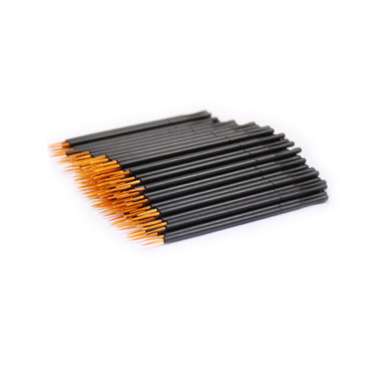 Healeved 50pcs Disposable Eyeliner Wands Eye Makeup Brushes for Eye Liner Brush Tools