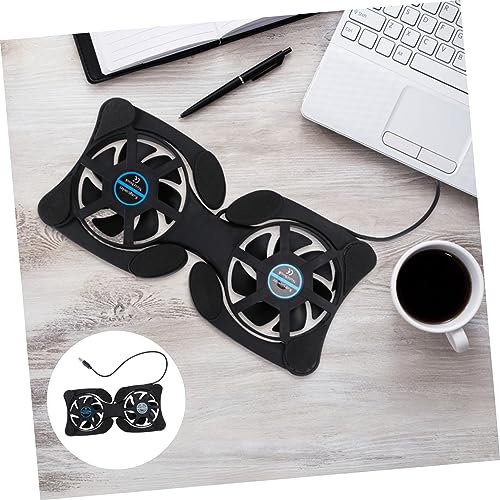 Cooling Pad Portátil Plegable para Laptop con 2 Ventiladores USB miniatura 6