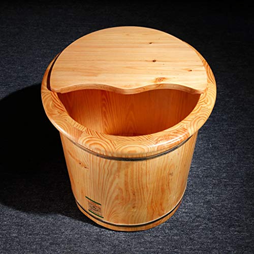 Tina de madera para pies para pedicura y spa miniatura 3