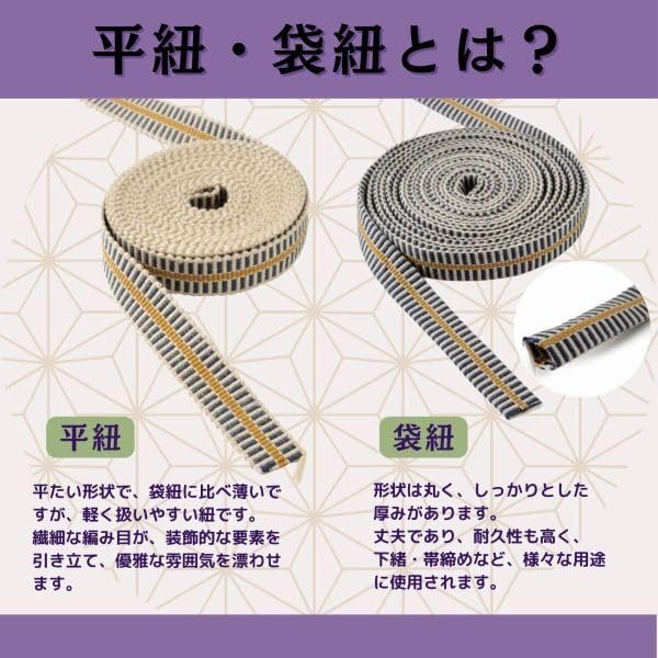 播州工芸 真田紐 平紐 2分 幅約6mm 3m №5 紺白黄 和装小物 ワラーチ さなだひも 国産 綿100％ ストラップ 表千家 【数量5から】 手芸 ひも 『真田紐 木綿平紐 3分 幅約0.9cm 214番色』 服飾,ブレード| ホビー材料の通販「ユザワヤ公式ネットショップ」 播州工芸 真田紐 袋紐 2分 幅約6mm 3m №5 紺白黄 和装小物 ワラーチ さなだひも 国産 綿100％ ストラップ 表千家