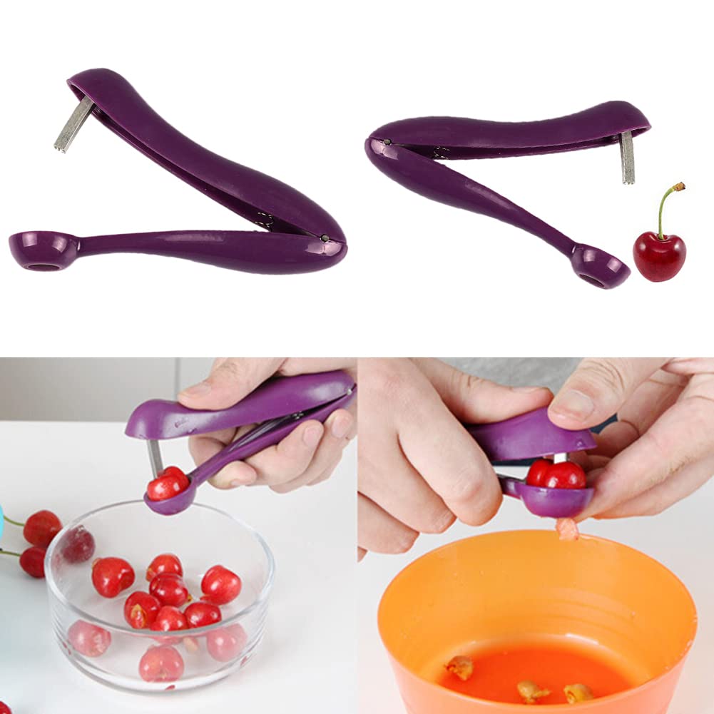 Dénoyauteur Manuel En Acier Inoxydable Pour Cerises, Olives Et Jujubes - Retrait Facile Et Rapide Des Noyaux