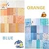VIVIQUEN 156Pcs Handmade Scrapbook Craft Paper - Morandi A6 Sheet Mesh Fabric Mulberry Special Paper Mix for Scrapbooking Junk Journal Journaling Supplies DIY Materials #5