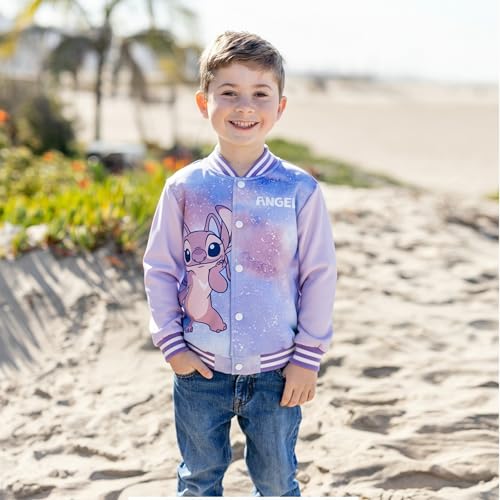 Image of Disney Girl & Boy Varsity Bomber Jacket Fall Sweatshirt Toddler to Big Kid