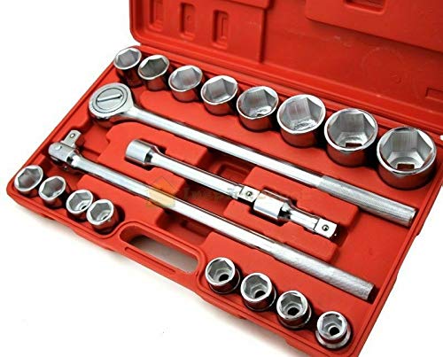 Set de 21 piezas de dados y barra de extensión 3/4" miniatura 2