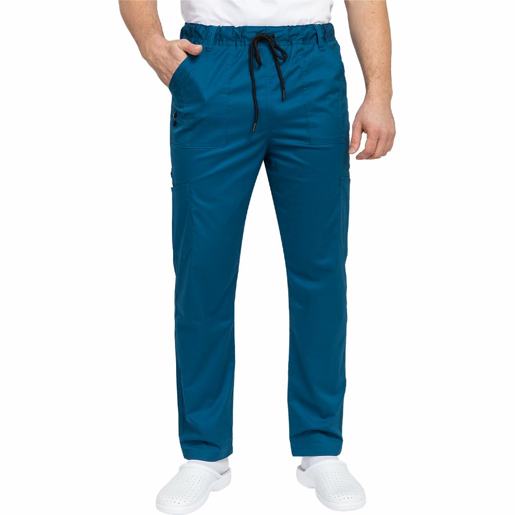 B-well Dante Man - Pantalones médicos para hombre, de alta calidad, con cintura elástica — view 9