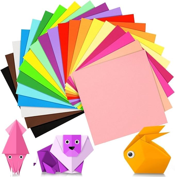 Sponsored Ad – Origami Paper, 200 Sheets, 20 Colors, Double Sided, 6x6 Inch Square, Easy Fold, Origami Kit Gifts for Kids & Adults, Arts & Crafts Projects