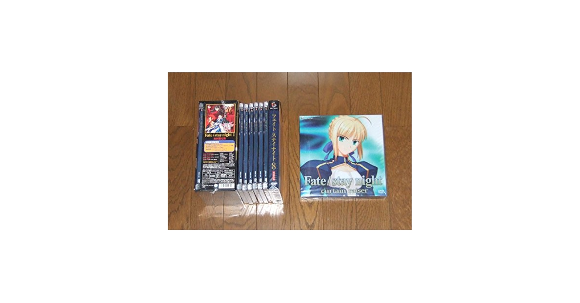 Amazon.co.jp: DVD Fate/stay night 初回版 全8巻セット+curtain
