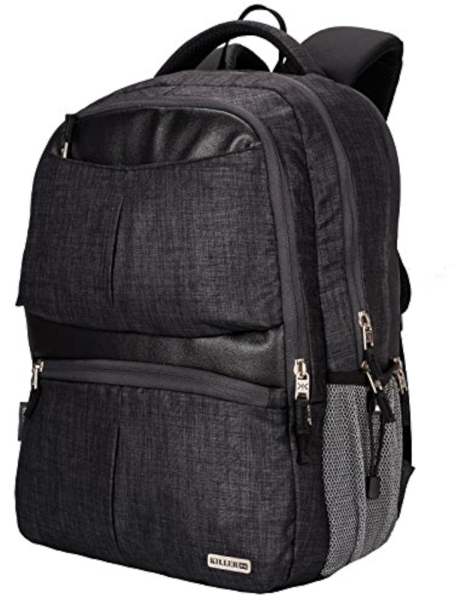 Sleek 35L Waterproof Dark Grey Laptop Backpack