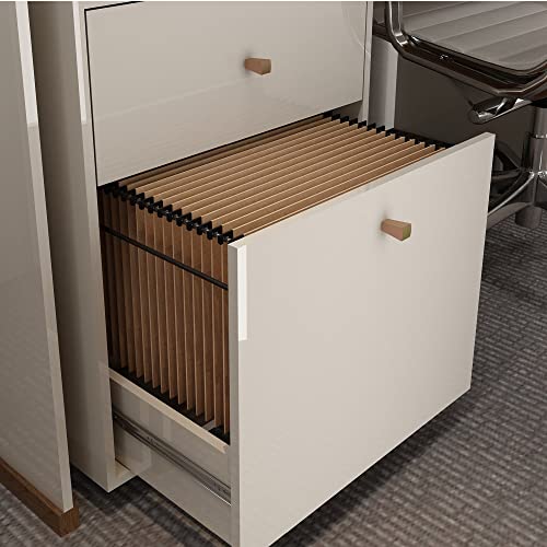 VIANOSSA - Gaveteiro Berlin Cor:off White/naturale