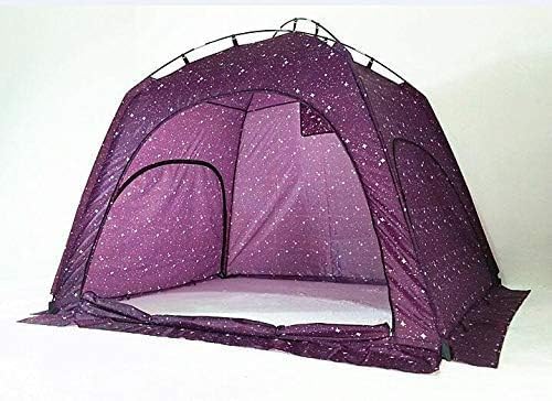 laylala® indoor privacy and play tent on bed sleep cozy in drafty room?privacy tent on bed for warm(starlight)