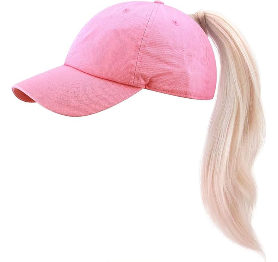Image of Cotton Baseball Cap Dad Hat - Washed Low Profile Adjustable Hat for Men Women Casual Outdoor Running Golf