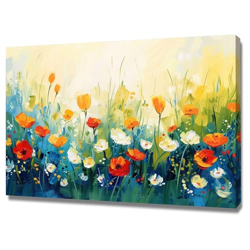Tableau Décoration Murale Salon Végétal pour Habiller un Grand Mur Vide 60x80cm
