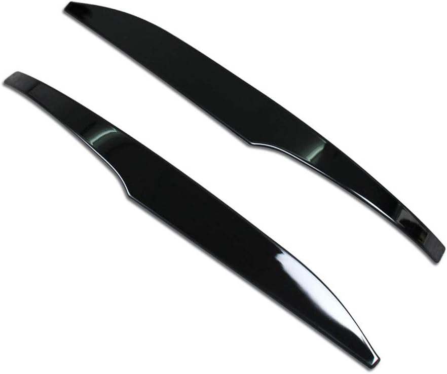 Beautost Fit for Toyota VENZA 2021 2022 2023 2024 Rear View Mirror Side Molding Cover Trims (Silver)